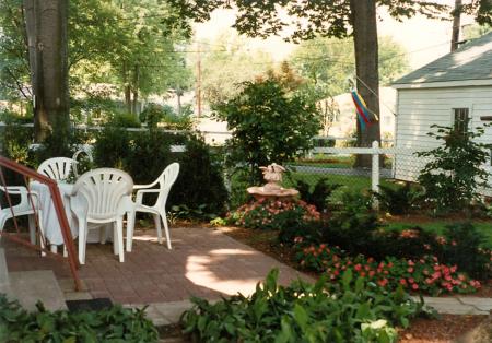 Patio and Landscaping in Broad Ripple